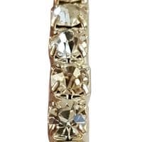 2 x SILVER DIAMANTE BRACELETS fashion jewellery bracelet