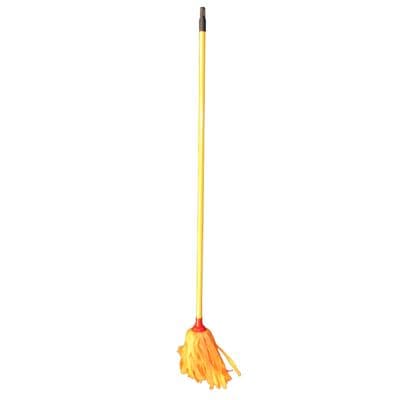 2 x SYNTHETIC CHAMOIS MOPS with HANDLES kitchen / bathroom floor tile cleaner