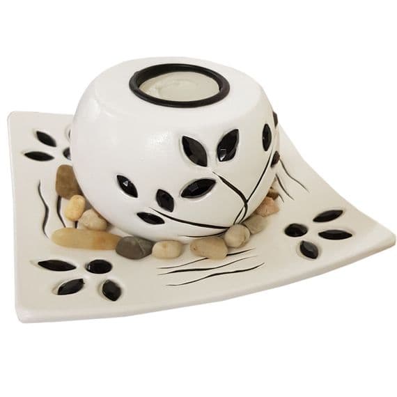 2 x TEA LIGHT CANDLE HOLDER christmas party light