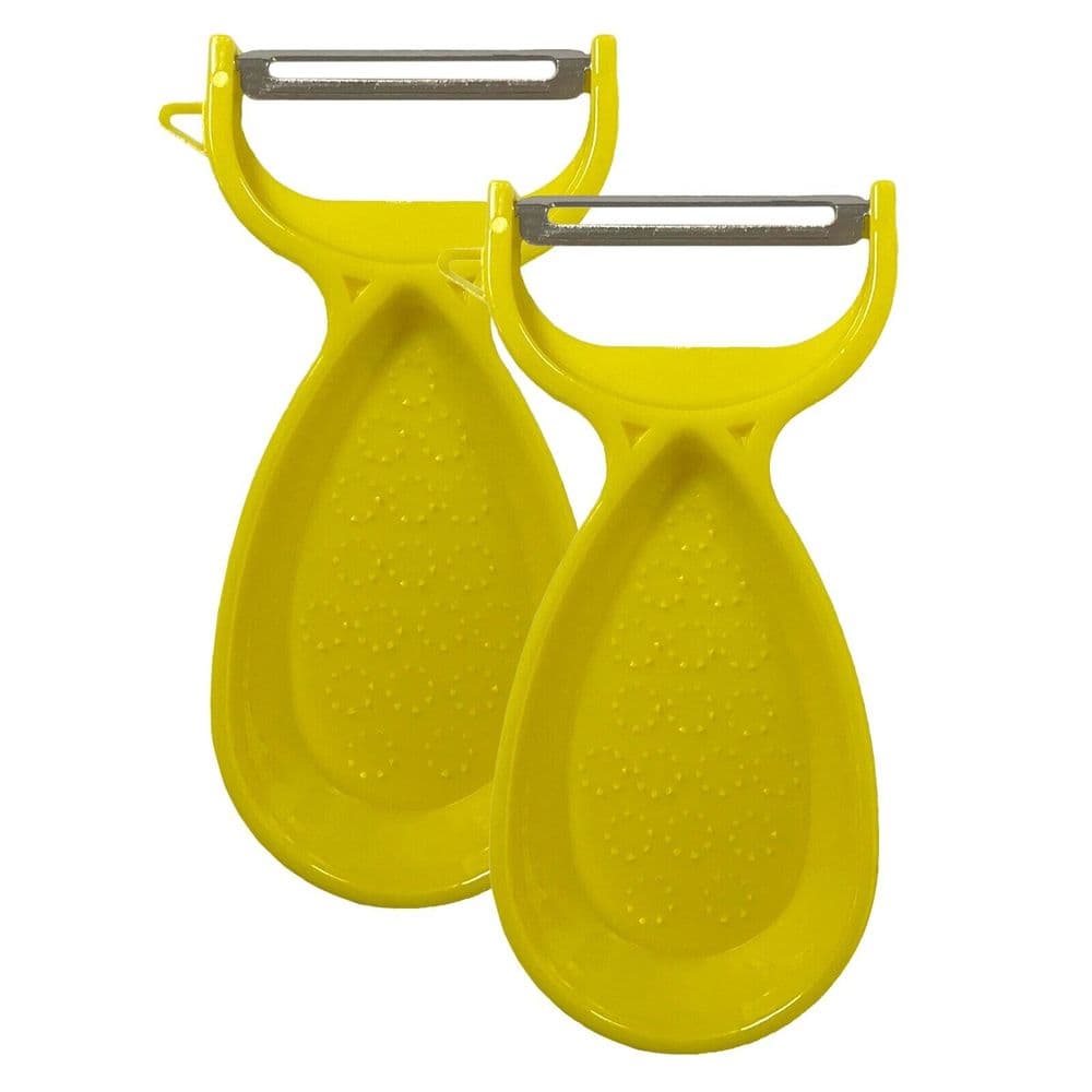 2 x Vegetable Potato Peeler & Cleaner Fruit Speed Slicer spud cutter