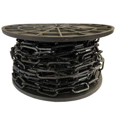 20 metres 3mm BLACK PLATED  DIMPLEX CHAIN hanging baskets lights pictures mirror