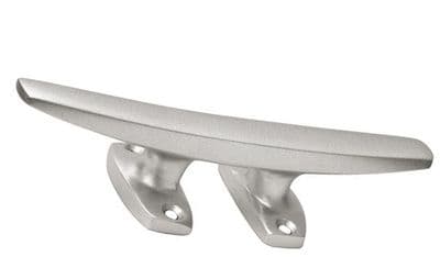 200mm ANODISED ALUMINIUM 4 HOLE BASE DECK CLEAT marine boat fender rope