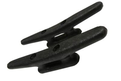 200mm NYLON LOW FLAT 2 HOLE DECK ROPE CLEAT  marine boat fender
