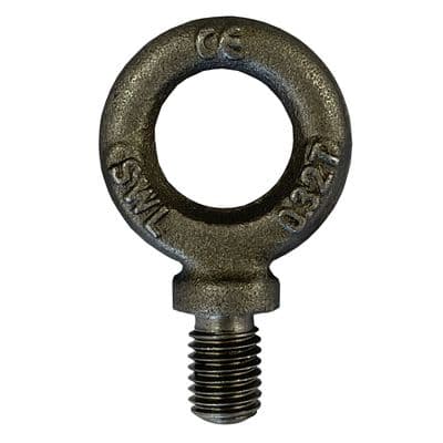 20mm DYNAMO EYEBOLT TO BS4278 TABLE 3 SWL 1.25 TONNE pulling lifting machinery