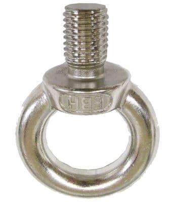 20mm STAINLESS STEEL LIFTING EYEBOLTS to DIN580 marine boat deck trailer