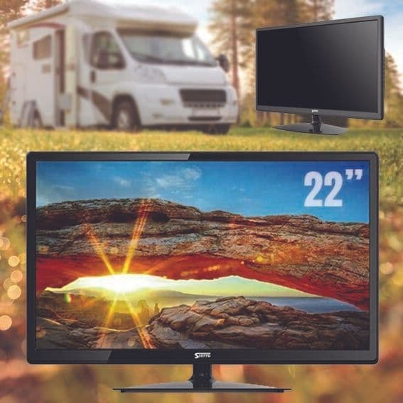 22" Sierro Motorhome tv LED HD Satellite Motorhome Caravan Television