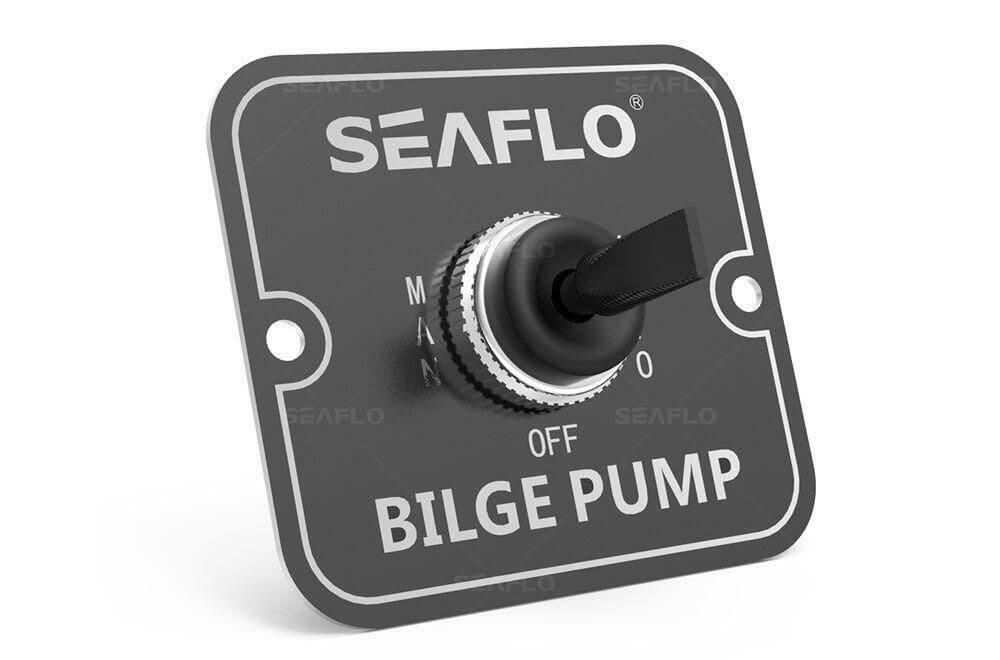 24V 12V MARINE WATERPROOF BILGE PUMP SWITCH PANEL boat yacht fishing