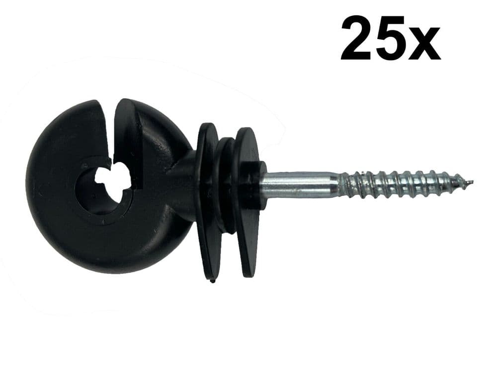 Field Guardian Porcelain Insulator Small Screw in