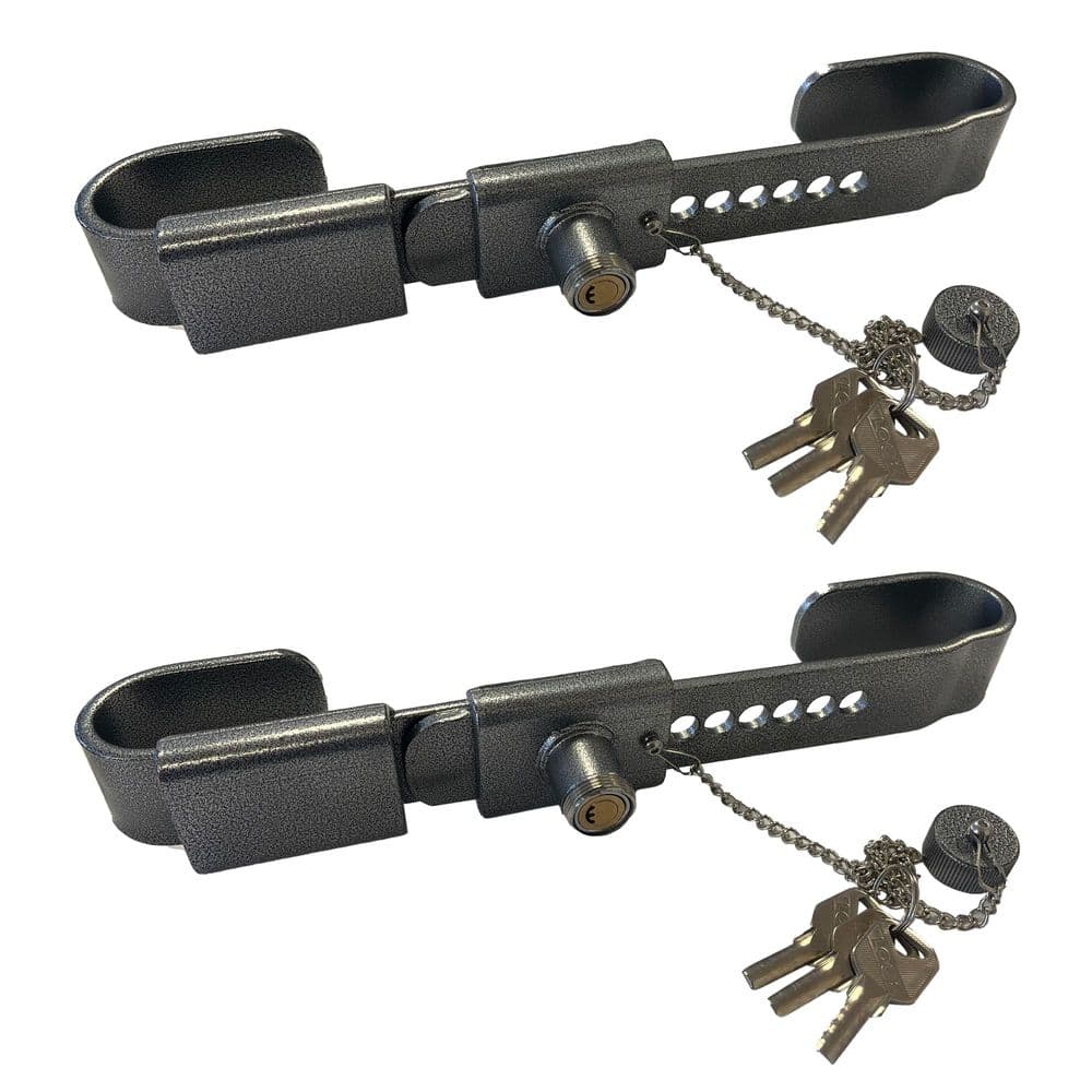 2x Shipping Container Security Lock Adjustable 23-34cm Heavy Duty ...