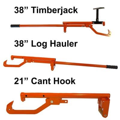 3 in 1 Timber Jack Log Hauler Lifter Cant hook Heavy Duty Forestry Tool farm