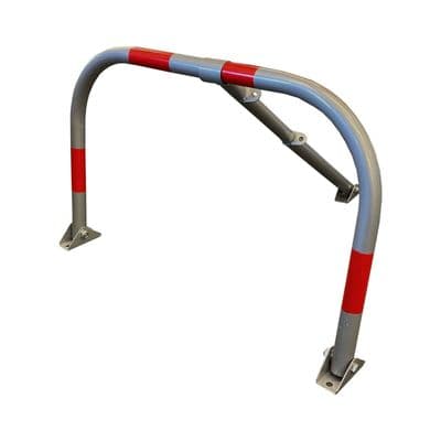 3 LEGGED FOLDING LOCKING SECURITY BARRIER BOLLARD POST 3 leg car park parking