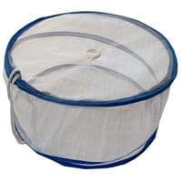 3 piece FOLDING FOOD COVER SET picnic party bbq cake caravan motorhome