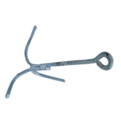 3 PRONG FISHING NET GRAB HOOK ANCHOR 0.3kg - marine boat