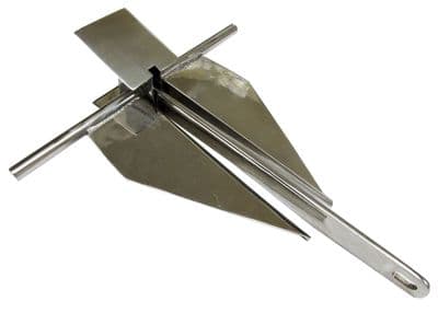 3.6kg STAINLESS STEEL DANFORTH CRUISING ANCHOR marine boat yacht
