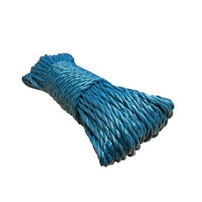 30 metre STRONG DURABLE CLOTHES WASHING LINE green/blue or yellow caravan home