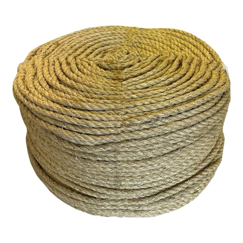 35 metres 12mm NATURAL SISAL ROPE cat scratching post boat animal ...