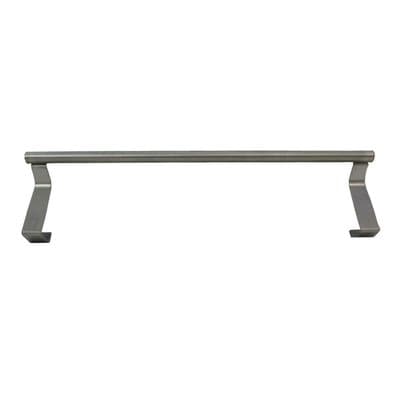 36cm OVER THE CUPBOARD DOOR STAINLESS STEEL TOWEL RAIL HANGER kitchen bathroom