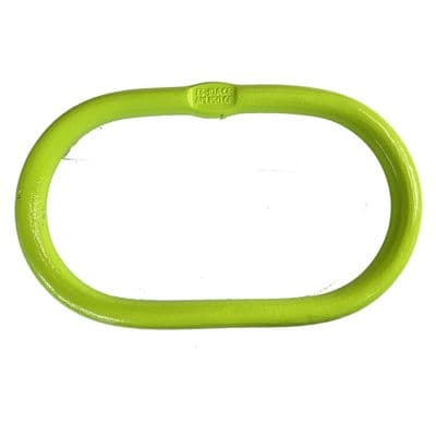 38mm G10 SINGLE MASTER LINK 340mm x 180mm 16T wire rope lifting chain sling web