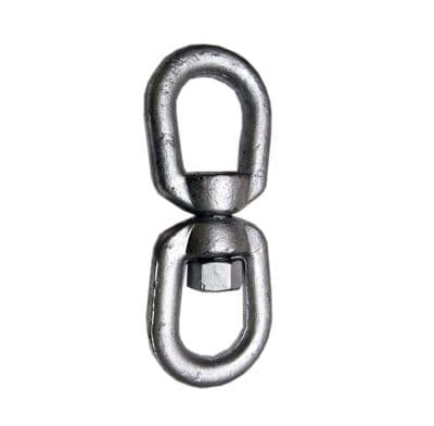 38mm GALVANISED REGULAR MOORING CHAIN SWIVEL  Boat Marine Anchor Fishing Net