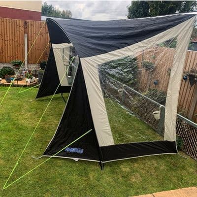 390cm CARAVAN 'DELUXE' SUN CANOPY PORCH AWNING