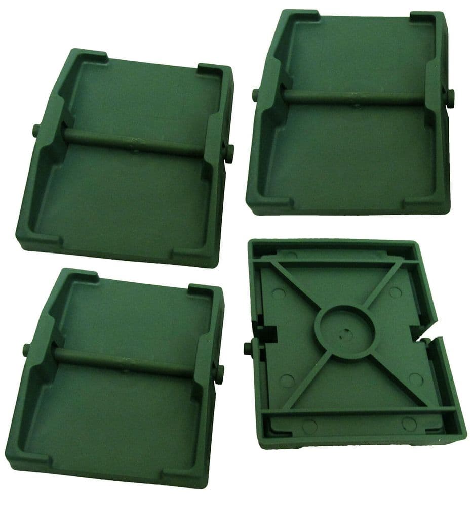 4 pack CARAVAN LARGE JACK PADS corner steady support foot pads