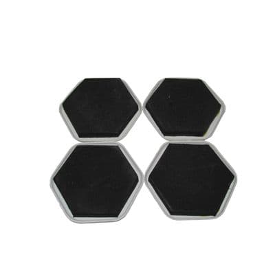4 pcs HEAVY DUTY FURNITURE SLIDERS carpet sofa glider home