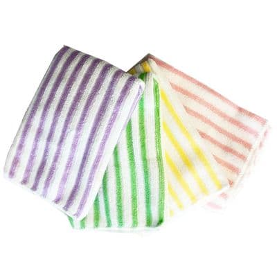 4 piece MICROFIBRE CLEANING CLOTHS 300mm kitchen bathroom car micro fibre towel