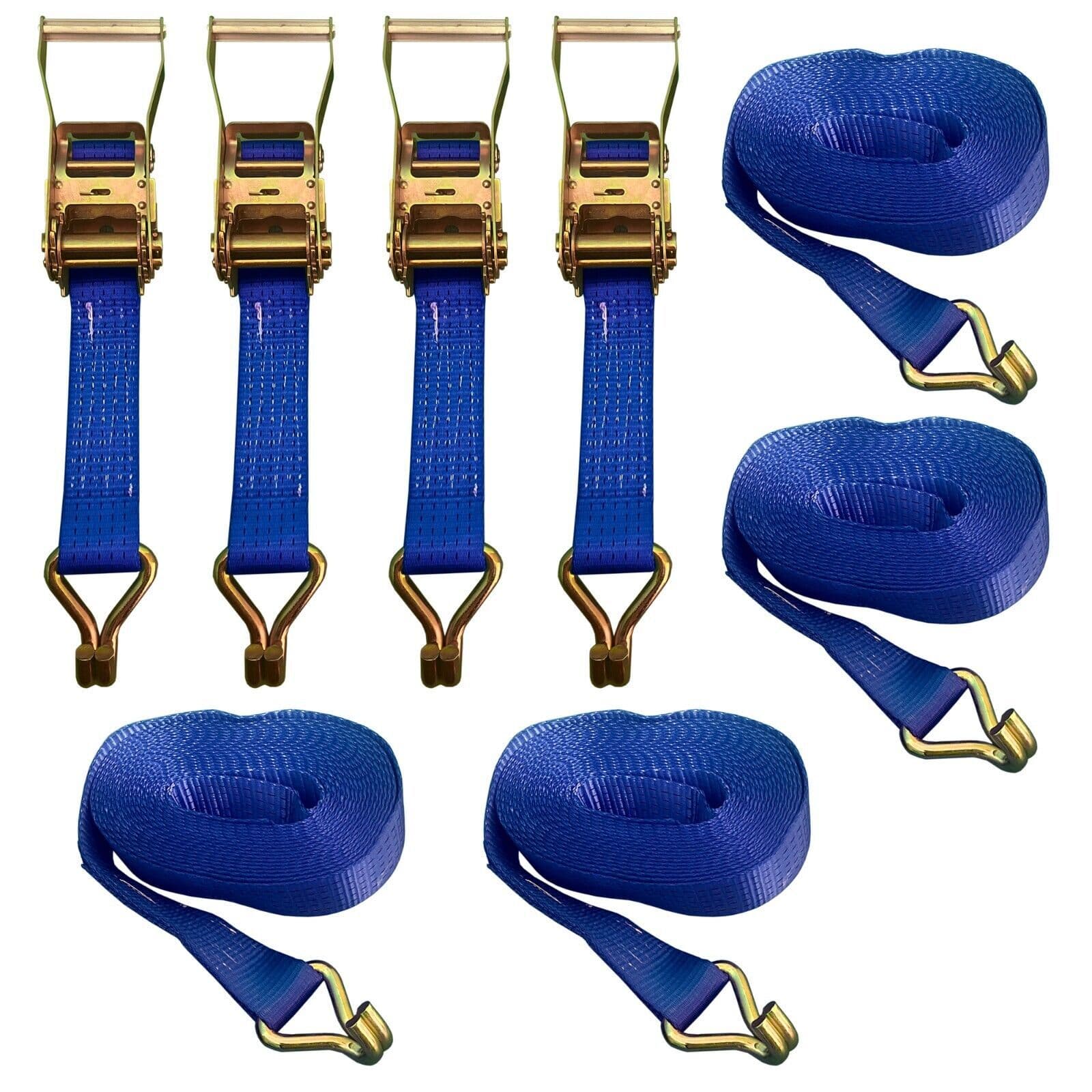thumbnail image 2 of LST Ratchet Straps 4-Pack – 6m, 2000kg Capacity For Secure Cargo On Trucks, Trailers & More 2 of 5