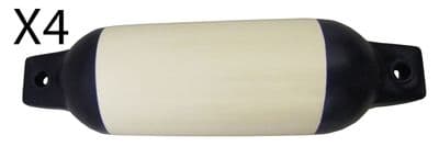 4 x BOAT FENDERS 'OCEAN BLUE' 27