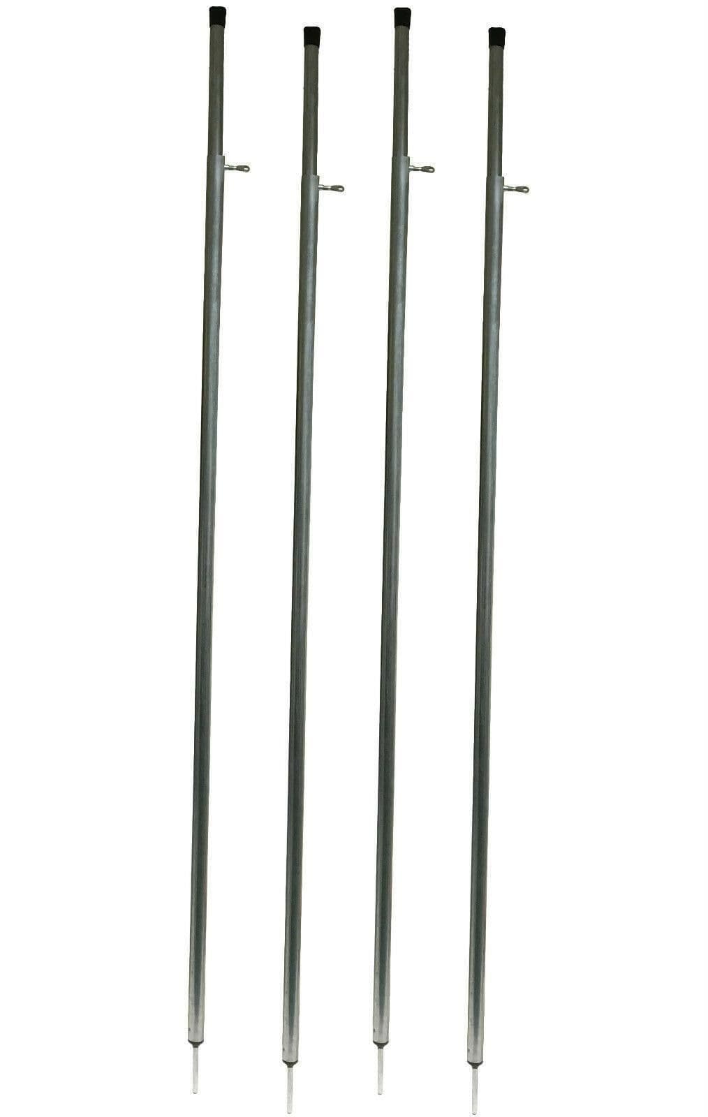 4 x CARAVAN AWNING CANOPY UPRIGHT TELESCOPIC SUPPORT LEG POLES tent camping