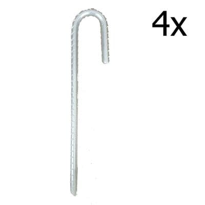 4 x H/D GROUND STAKES REBAR TENT PEGS 10mm x 30cm bouncy castle gazebo marquee