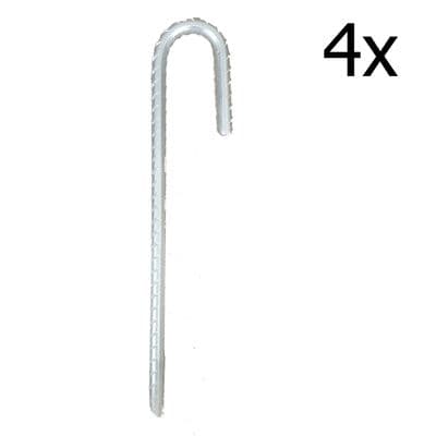 4 x H/D GROUND STAKES REBAR TENT PEGS 16mm x 36cm bouncy castle gazebo marquee
