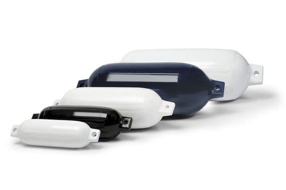 4 x INFLATABLE RIBBED BOAT FENDERS reinforced - BLUE 23