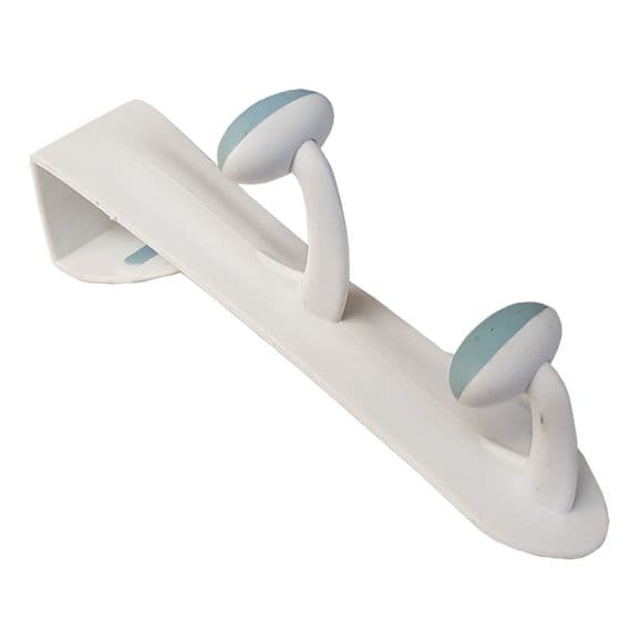 4 x OVER THE DOOR COAT HOOKS clothes towel hanger hat hook