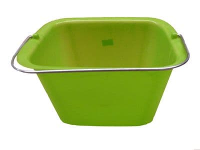 4 x PLASTIC STORAGE BASKET HOLDER with HANDLE kitchen peg toy holder