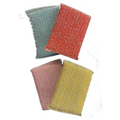 4 x  SCOURER PADS kitchen washing bathroom dish pan pot pad