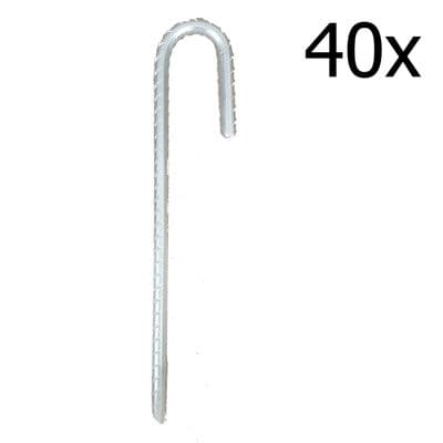 40 x H/D GROUND STAKES REBAR TENT PEGS 12mm x 30cm bouncy castle gazebo marquee