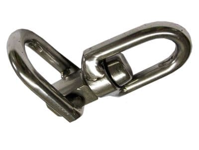 41.5 Ton x 25mm STAINLESS STEEL MARINE FLEXIBLE TRAWLER NET SWIVEL