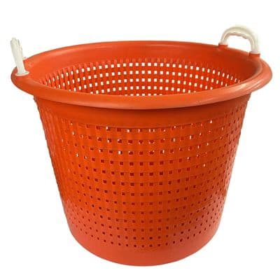 44 litre FISH BASKET ORANGE (FBK-1) trawling fishing boat storage