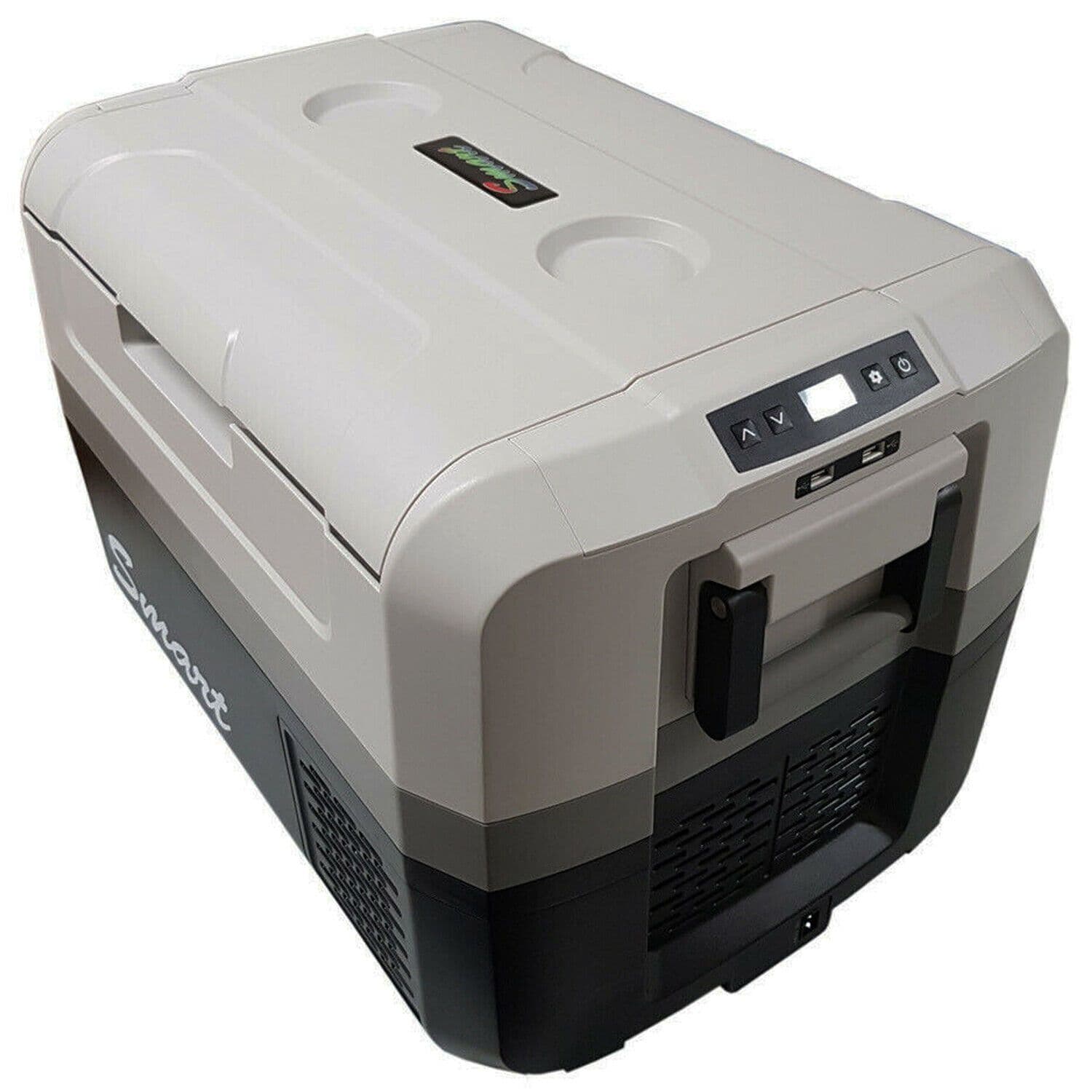 Portable Car Refrigerator/Freezer, 12V Electric Car Refrigerator, 58 Quart Refrigerator, 55°F To 66°F Portable Refrigerator For Home, Bar, Camping, Travel - View #2