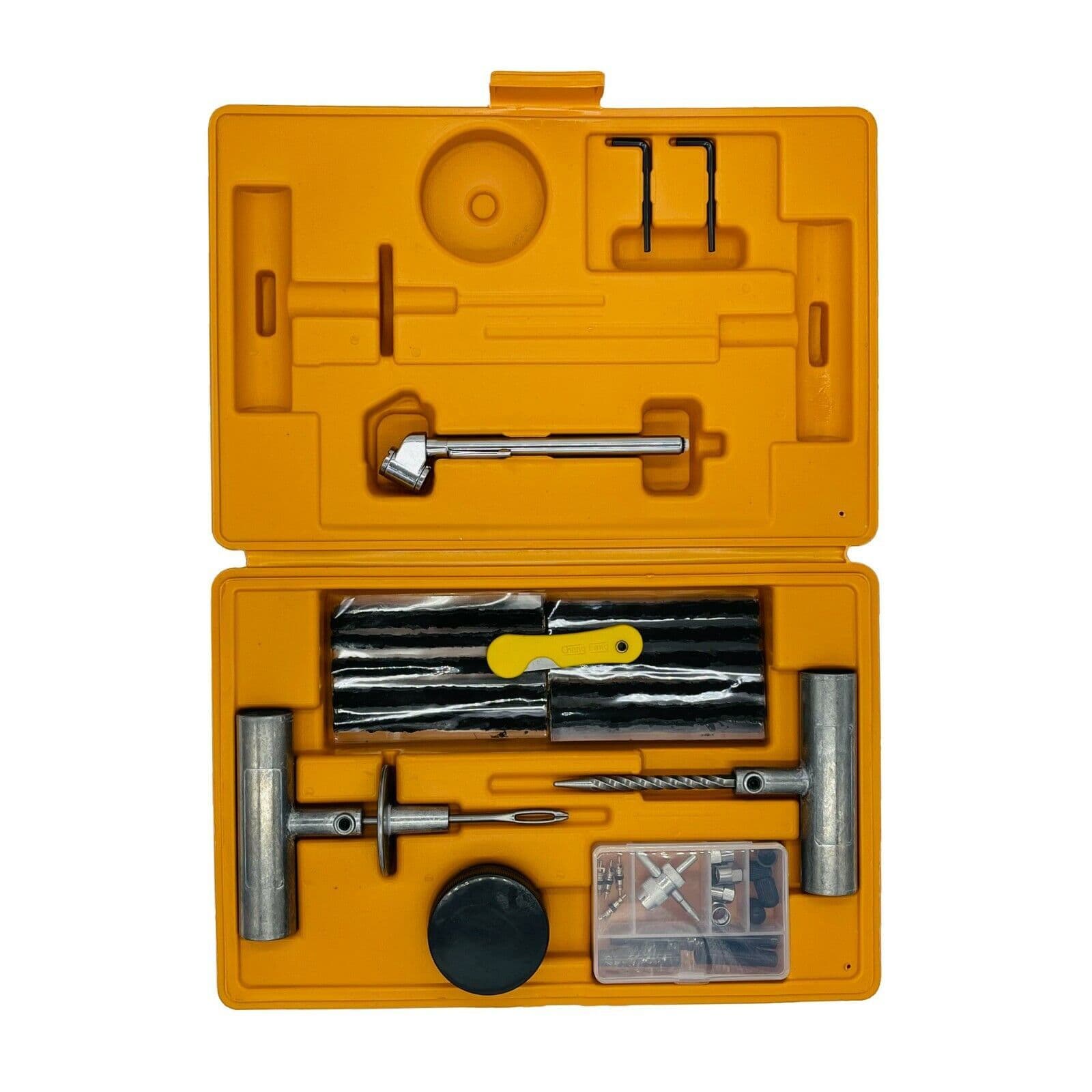46 piece EMERGENCY TYRE REPAIR KIT TEK042 4 x 4 off road 4WD car van