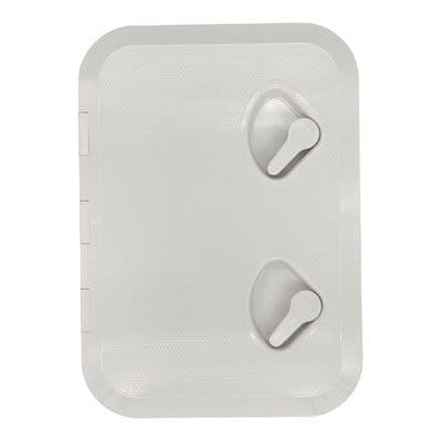 460mm x 510mm Marine Boat White Deck Inspection Access Hatches storage locker