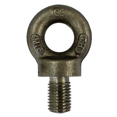 48mm DROP FORGED COLLAR EYEBOLT SWL 10 TONNE TO BS4278 TABLE 1 lifting machinery