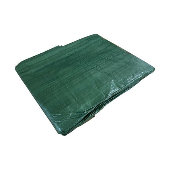 5.4 metre x 7 m GREEN HEAVY DUTY TARPAULIN with EYELETS truck groundsheet cover
