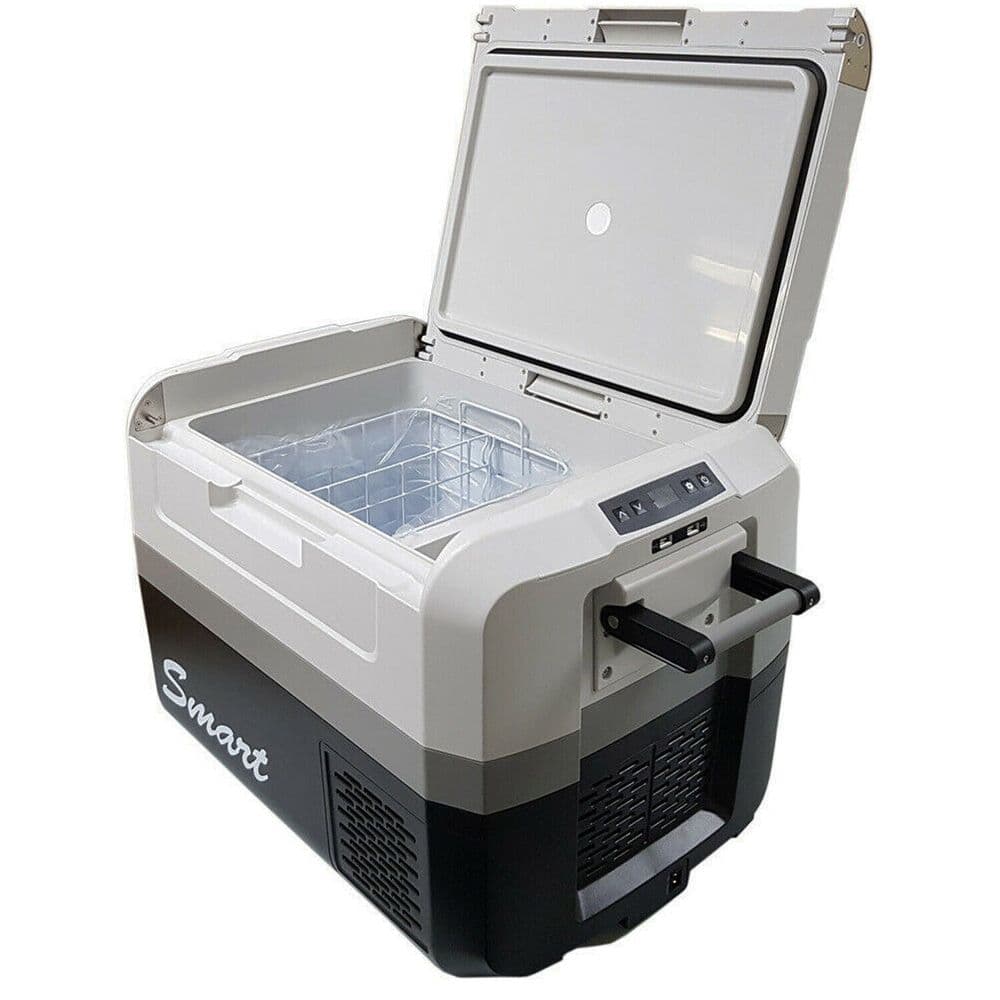 55 Litre12v 24v 220v PORTABLE COMPRESSOR FRIDGE FREEZER caravan ...