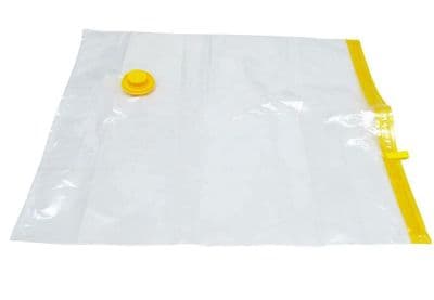 6 x 50cm x 60cm VACUUM COMPRESSED STORAGE BAGS for CLOTHES space saver