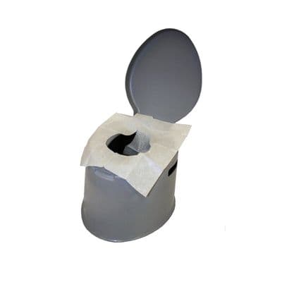 6 x BIODEGRADABLE HYGENIC TOILET SEAT COVERS camping caravan festivals home