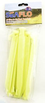 6 x GLOW IN THE DARK TENT PEGS camping caravan awning motorhome