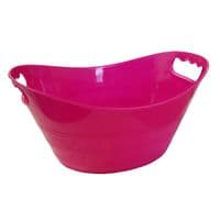 6 x PLASTIC STORAGE BASKETS fruit kitchen bathroom bedroom organiser vegetables