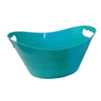 6 x PLASTIC STORAGE BASKETS fruit kitchen bathroom bedroom organiser vegetables